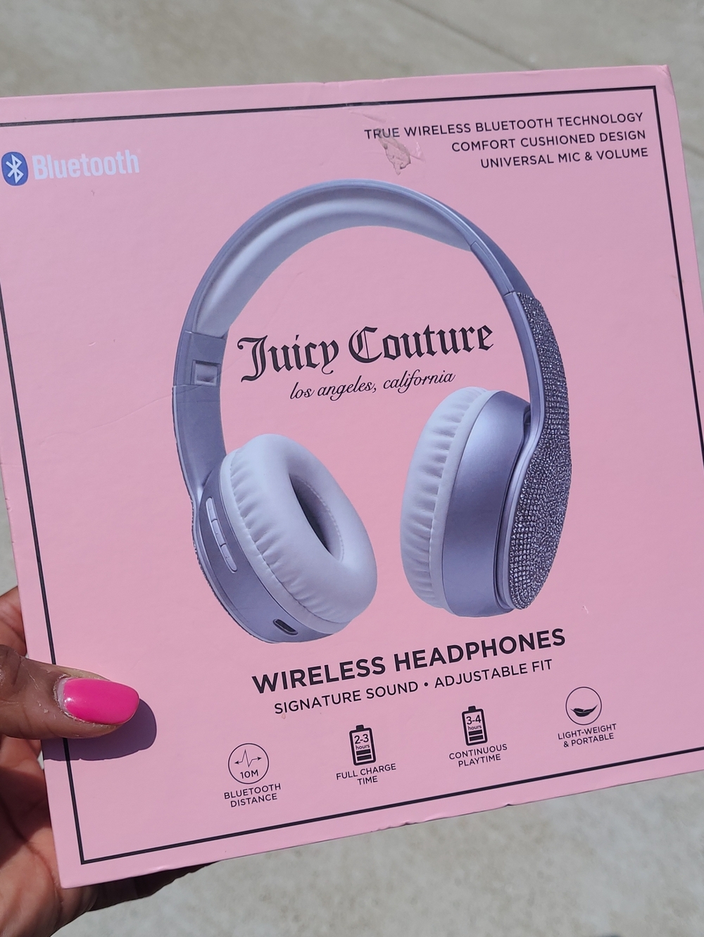 Juicy Couture Sparkle Over-Ear Headphones